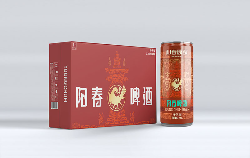 陽(yáng)春原漿啤酒330ml罐裝