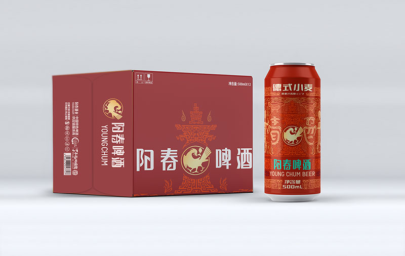 陽(yáng)春原漿德式小麥500ml罐裝